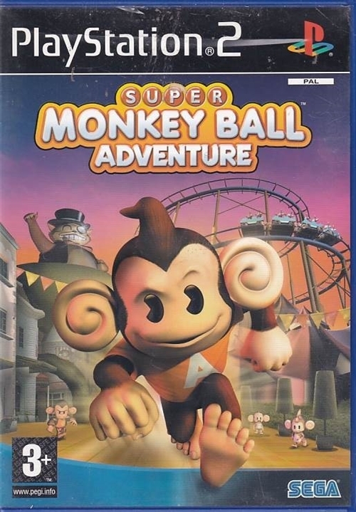 Super Monkey Ball Adventure - PS2 (B Grade) (Genbrug)
